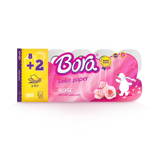 BORA LETER H. DELUXE ROSE 8+2COP