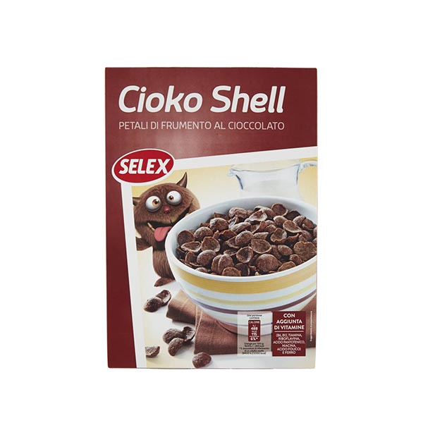 CHOKO SHELL ACTICIT PETALO DI FRUMENTO CIOCCOLATO 375GR